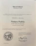 Sharon L. De Luna Notary Public